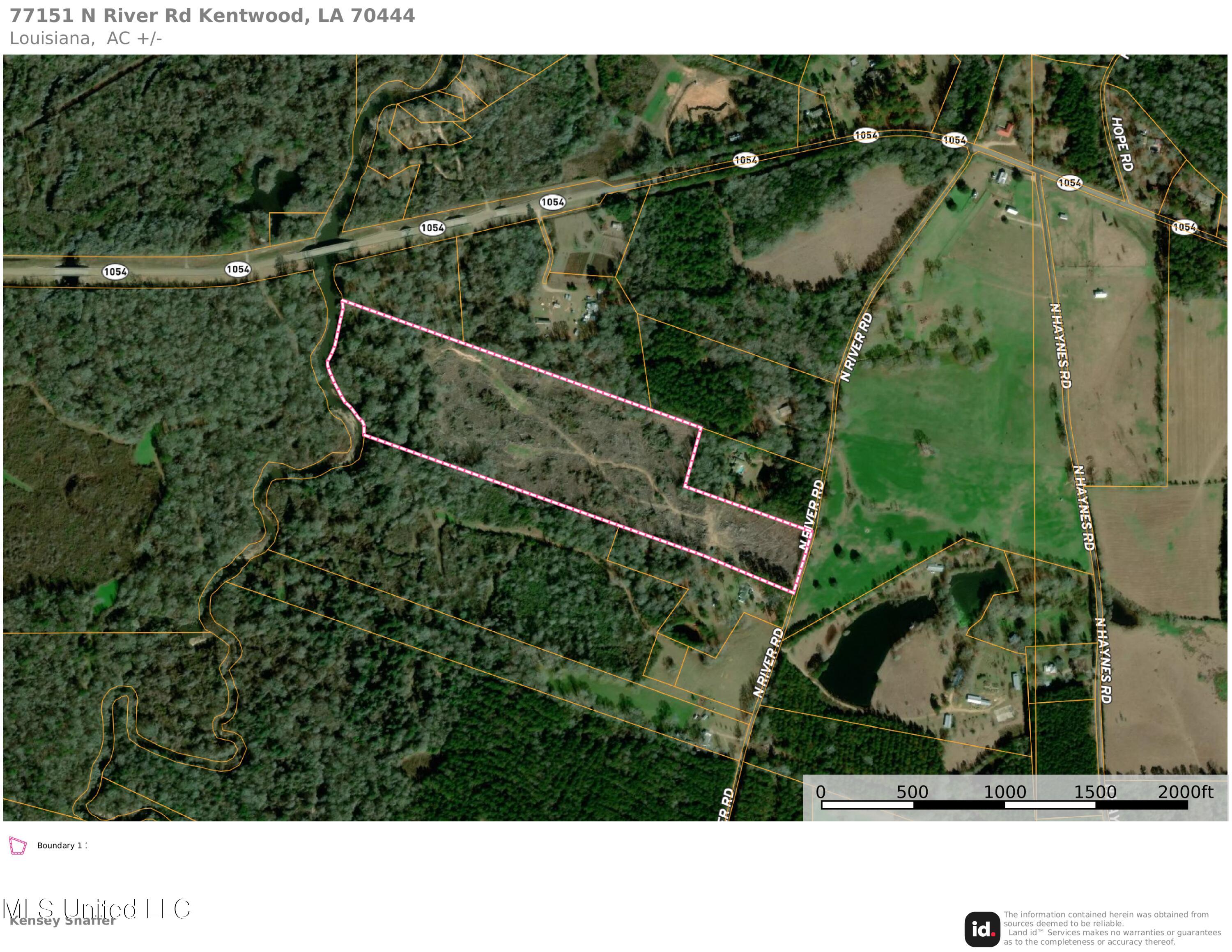 77151 North River Road Kentwood, LA 70444 - Photo 13 of 15 N River Rd - Map