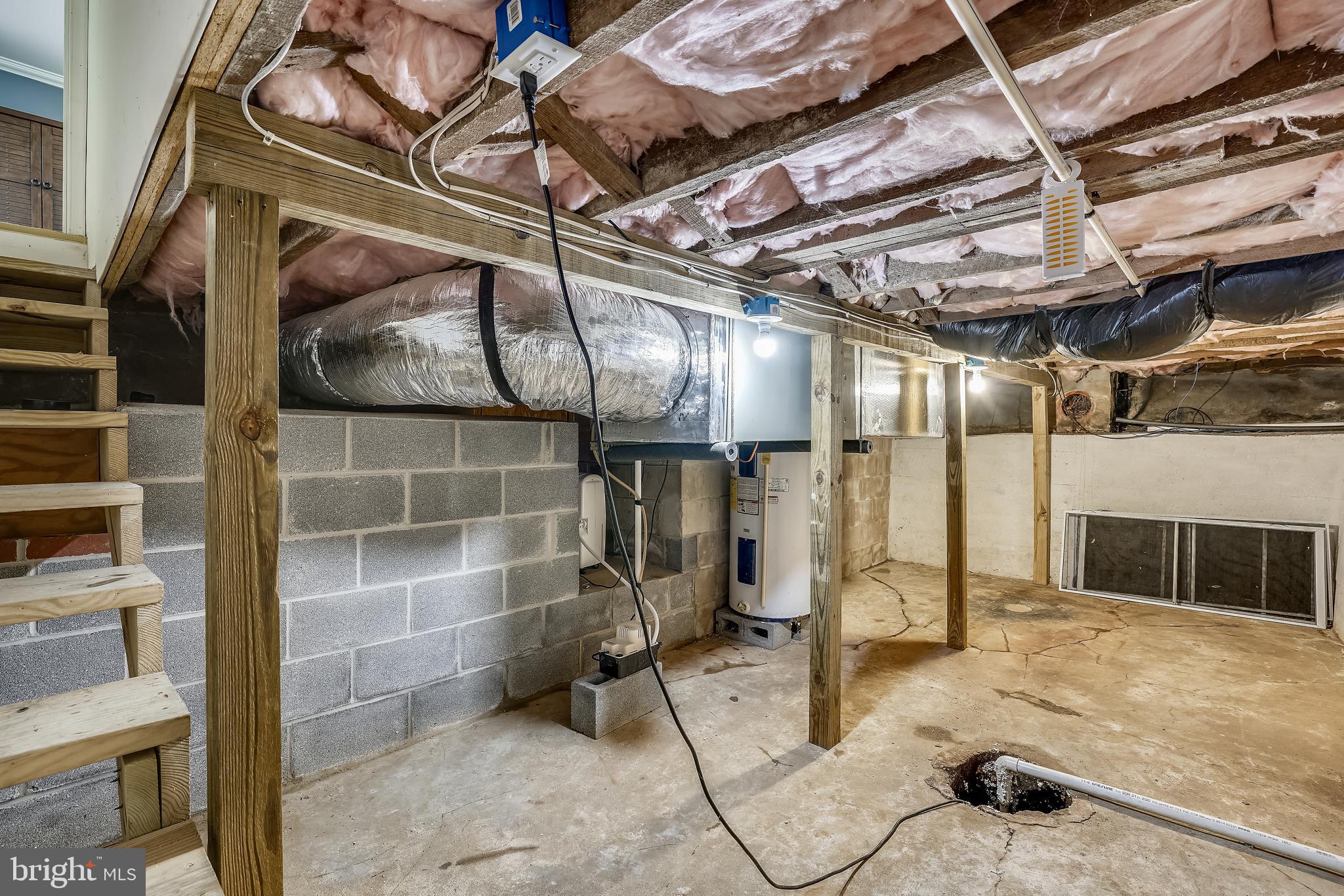 110 Sunrise Avenue Ridgely, MD 21660 - Photo 50 of 56 Basement/utility space