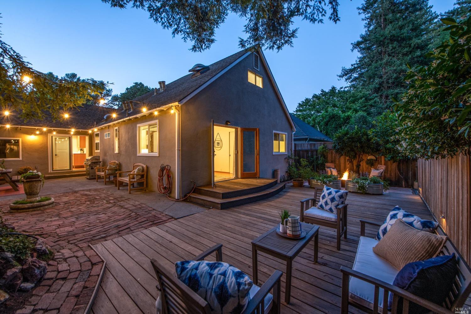 83 Bothin Road Fairfax, CA 94930 - Photo 1 of 1 a view of a house with backyard and sitting area