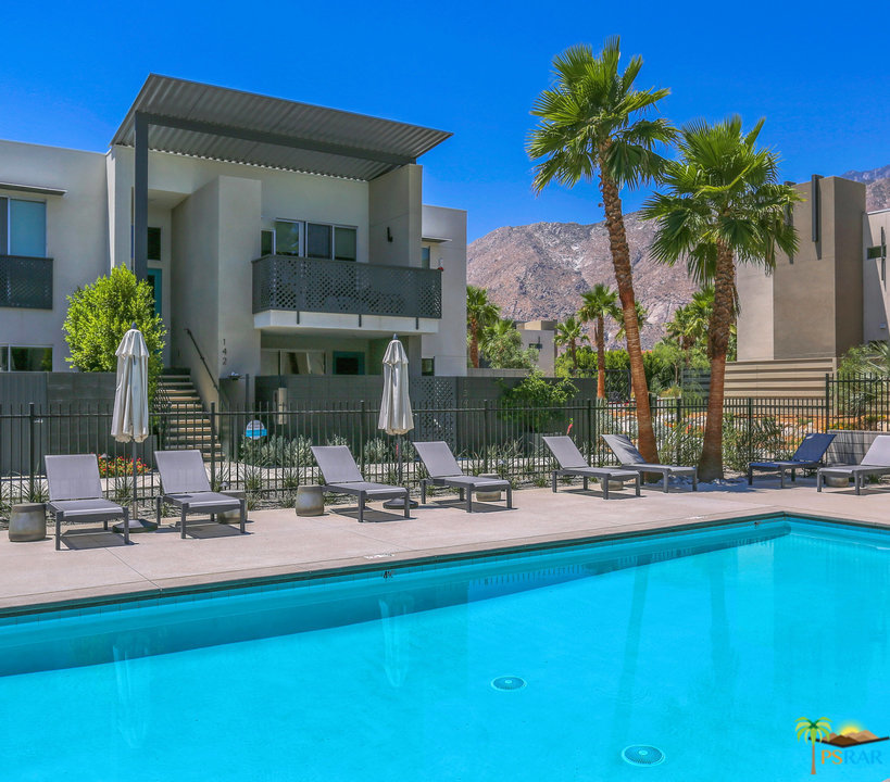 161 The Riv Palm Springs, CA 92262 - Photo 9 of 15 a view of swimming pool with outdoor seating