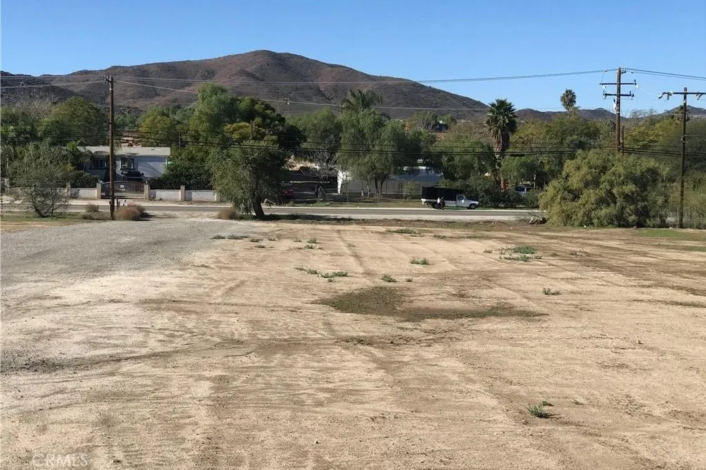 0 Old Elsinore Road Perris, CA 92570 - Photo 1 of 3 a view of a town with mountains in the background