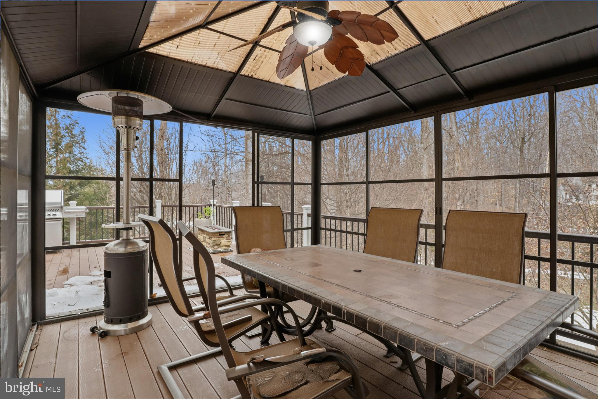 7501 Clifton Road Clifton, VA 20124 - Photo 55 of 93 a view of a outdoor seating area with furniture