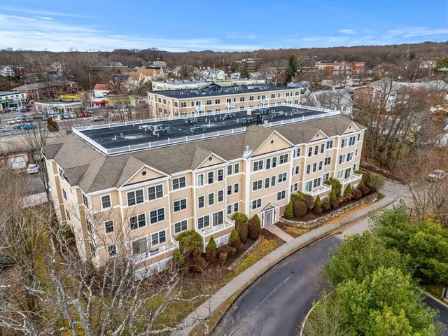 a view of a city with tall buildings