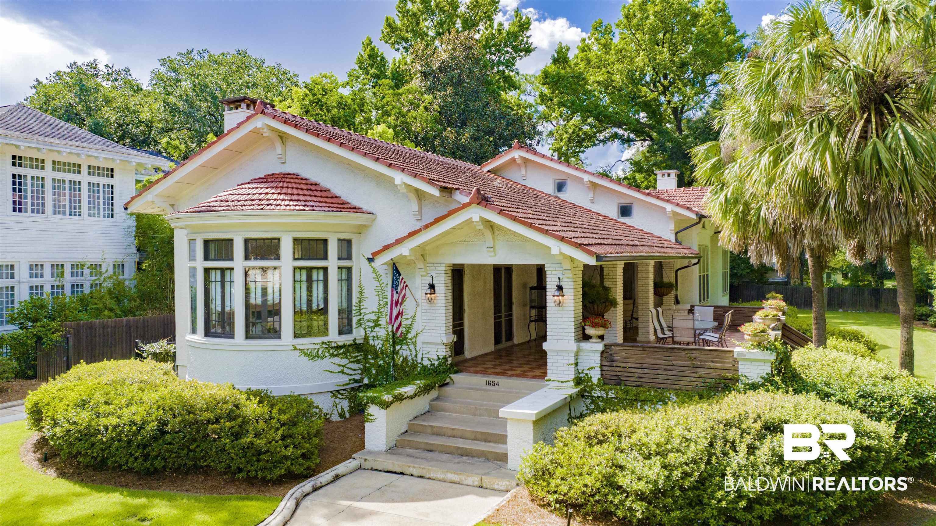 1654 Government Street Mobile, AL 36604 - Photo 2 of 45 Mediterranean / spanish-style house with a porch