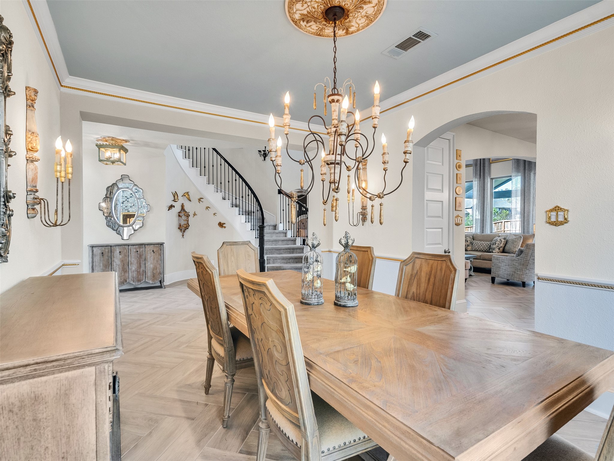 8673 Burdekin Road Magnolia, TX 77354 - Photo 13 of 48 a view of a dining room with furniture