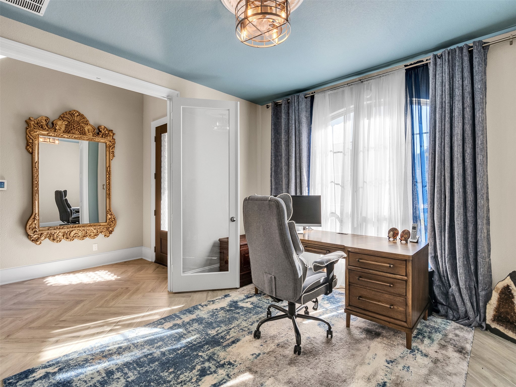 8673 Burdekin Road Magnolia, TX 77354 - Photo 10 of 48 a view of a workspace with furniture and a window