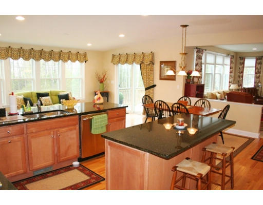 32 Howarth Drive Upton, MA 01568 - Photo 10 of 26 a kitchen with large window appliances and living room