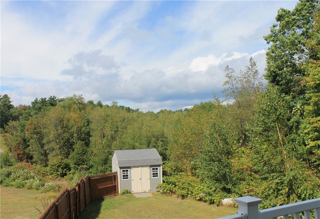 Deck View Shed 2