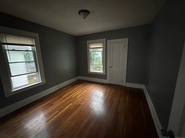 a kitchen with a stove and a microwave