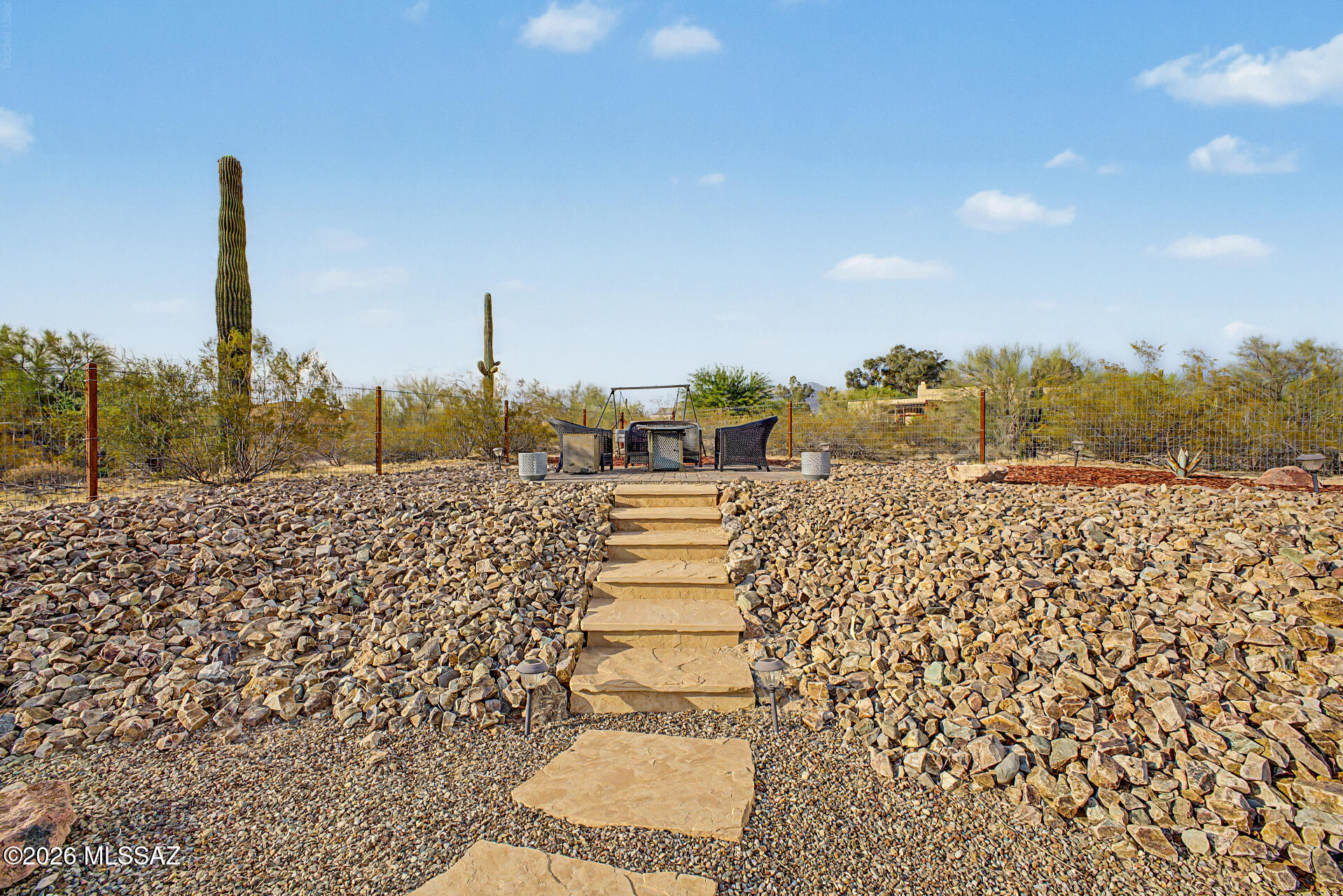 1146 West Las Lomitas Road Tucson, AZ 85704 - Photo 48 of 50 Backyard walkway to sunset watch
