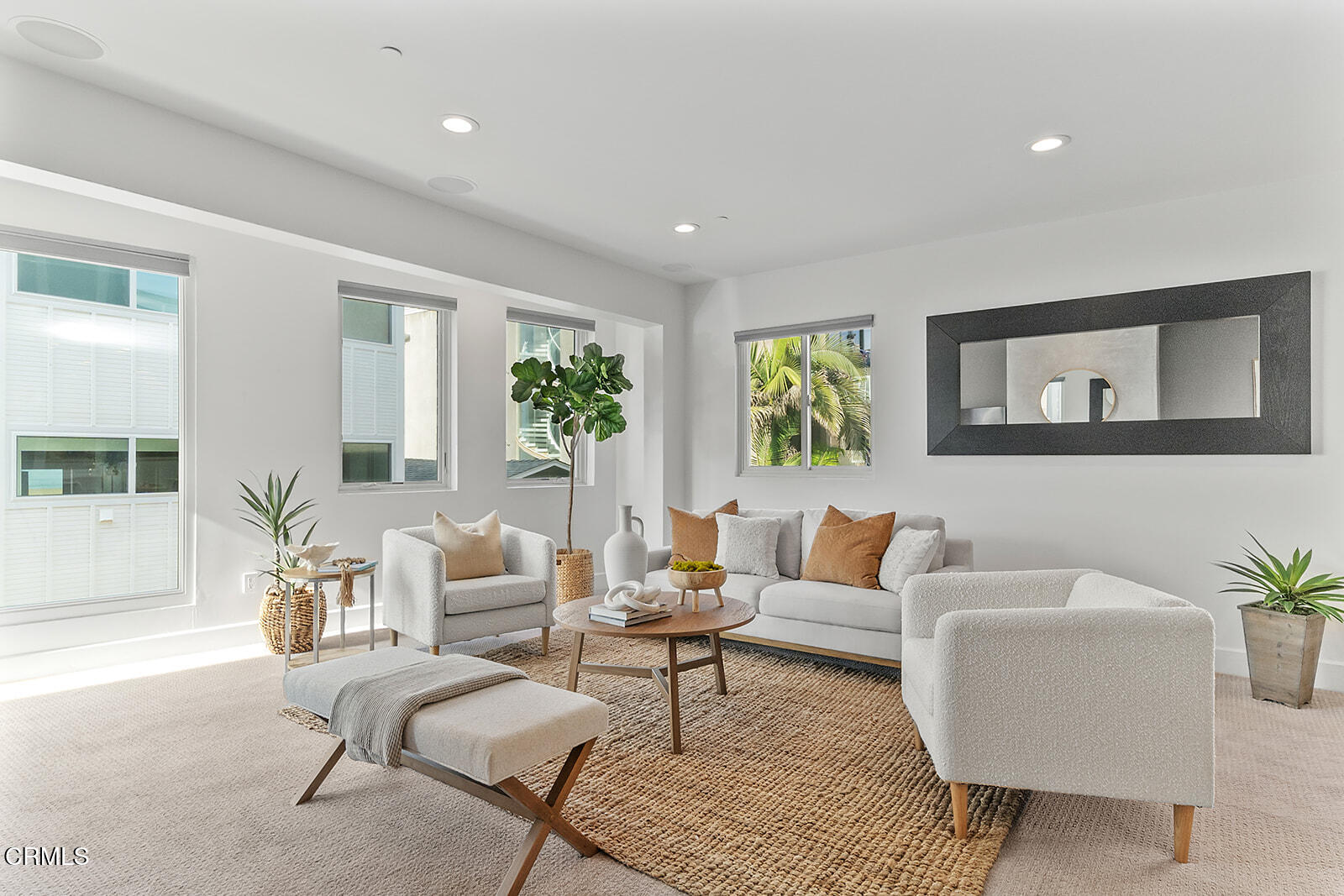 92 B Surfside Avenue Surfside, CA 90743 - Photo 14 of 47 a living room with furniture and a large window