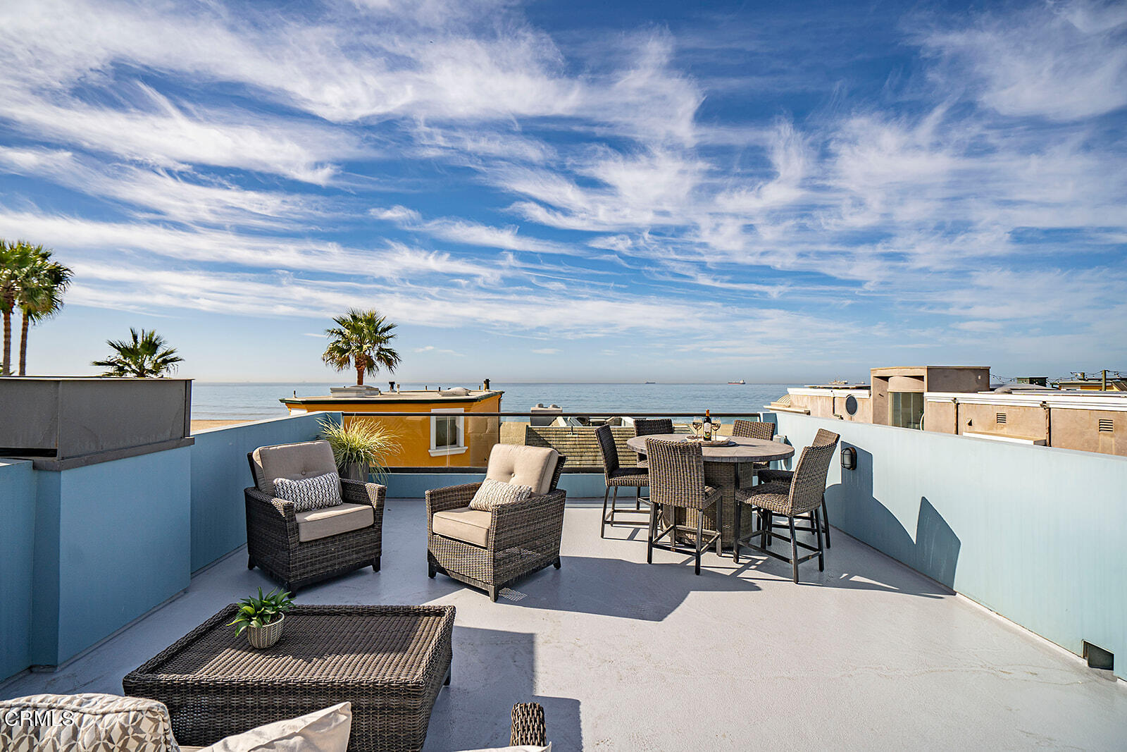 92 B Surfside Avenue Surfside, CA 90743 - Photo 32 of 47 a view of a terrace with furniture