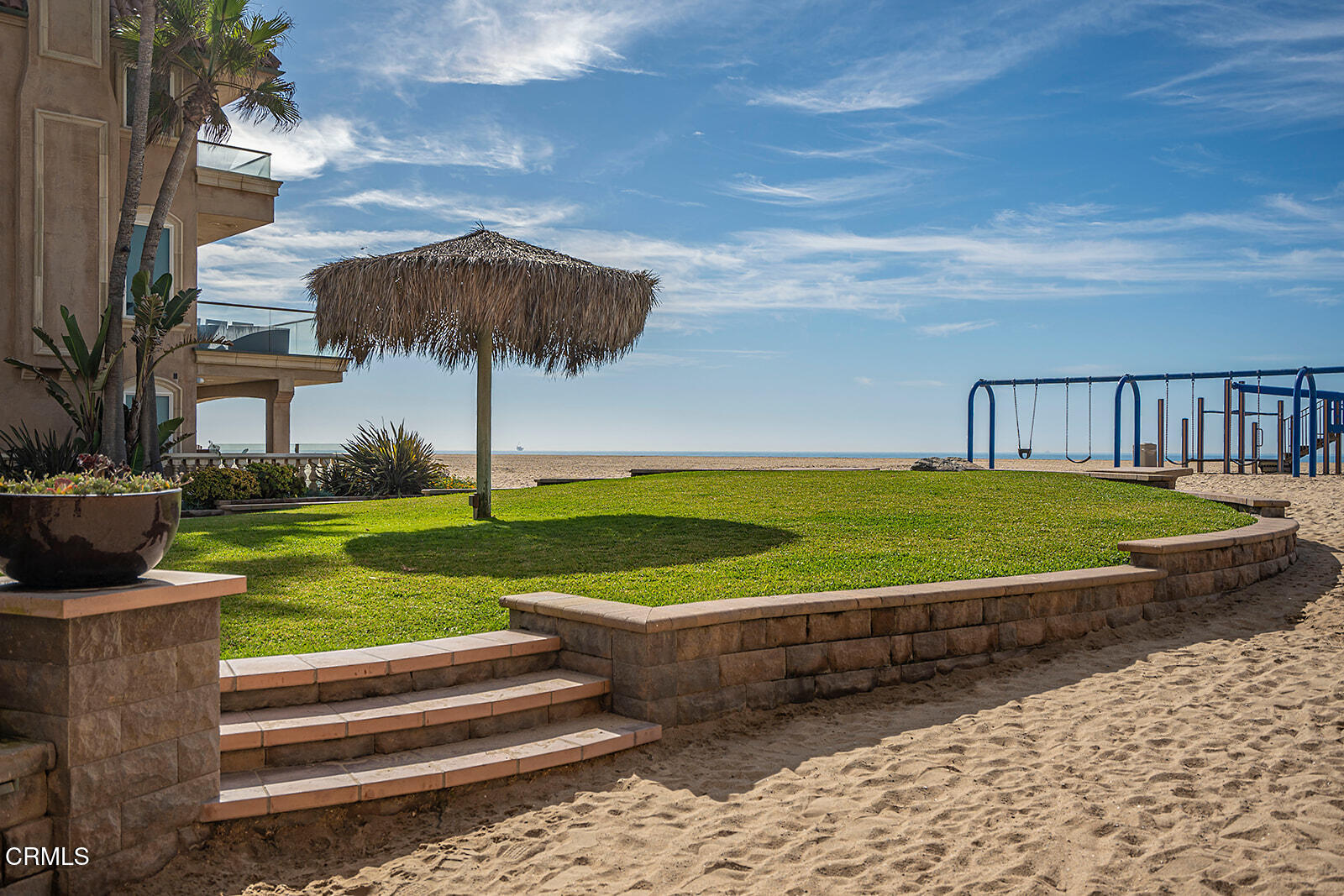 92 B Surfside Avenue Surfside, CA 90743 - Photo 45 of 47 a view of a garden with a slide