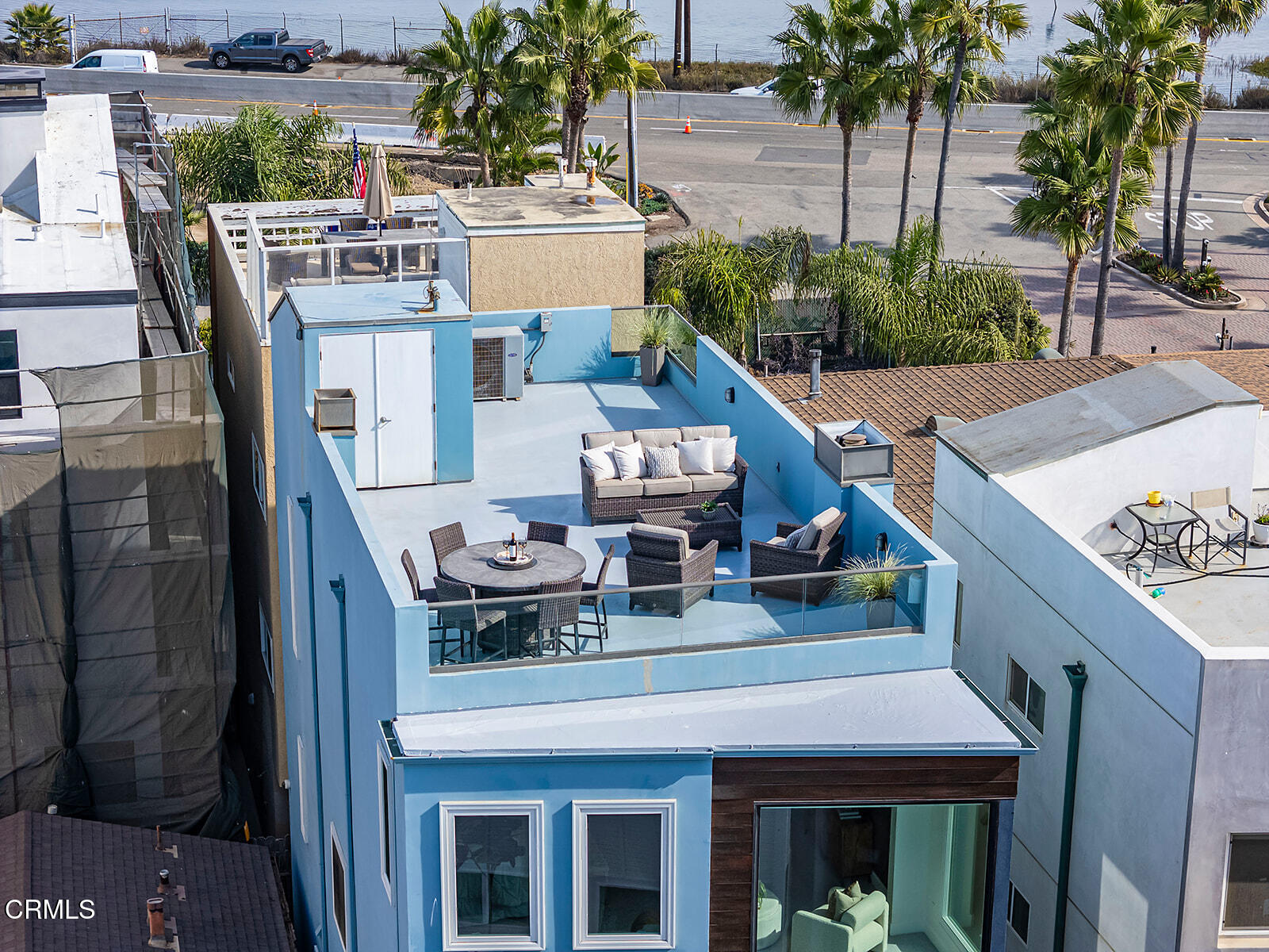 92 B Surfside Avenue Surfside, CA 90743 - Photo 6 of 47 a view of house with outdoor space and seating area