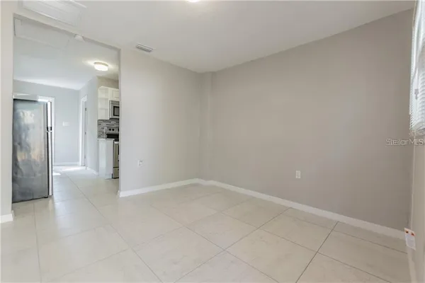 a view of empty room