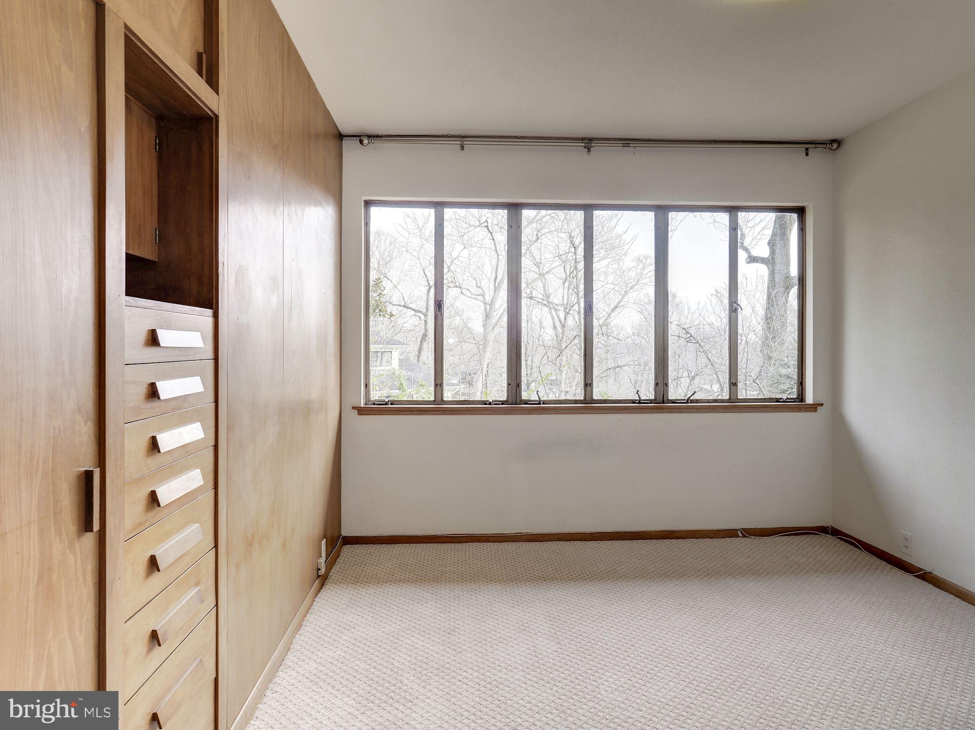 6528 Wiscasset Road Bethesda, MD 20816 - Photo 32 of 38 Bedroom #2 with built-in drawers
