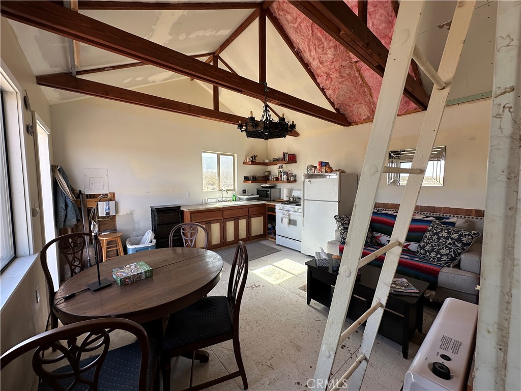 777 Walker Road Johnson Valley, CA 92285 - Photo 5 of 21 a view of a dining room with furniture