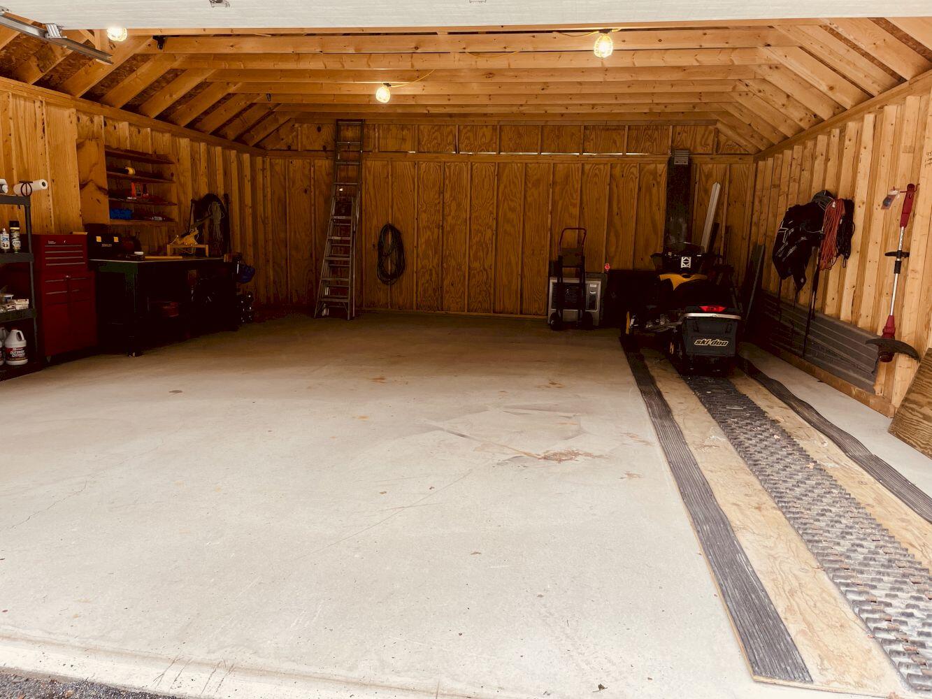 Interior garage