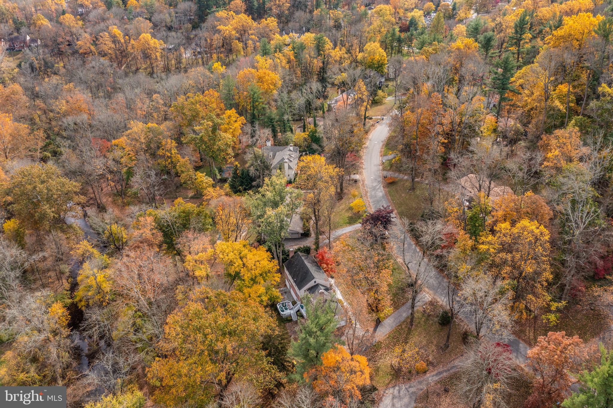 664 Malin Road Newtown Square, PA 19073 - Photo 41 of 42 Aerial View.
