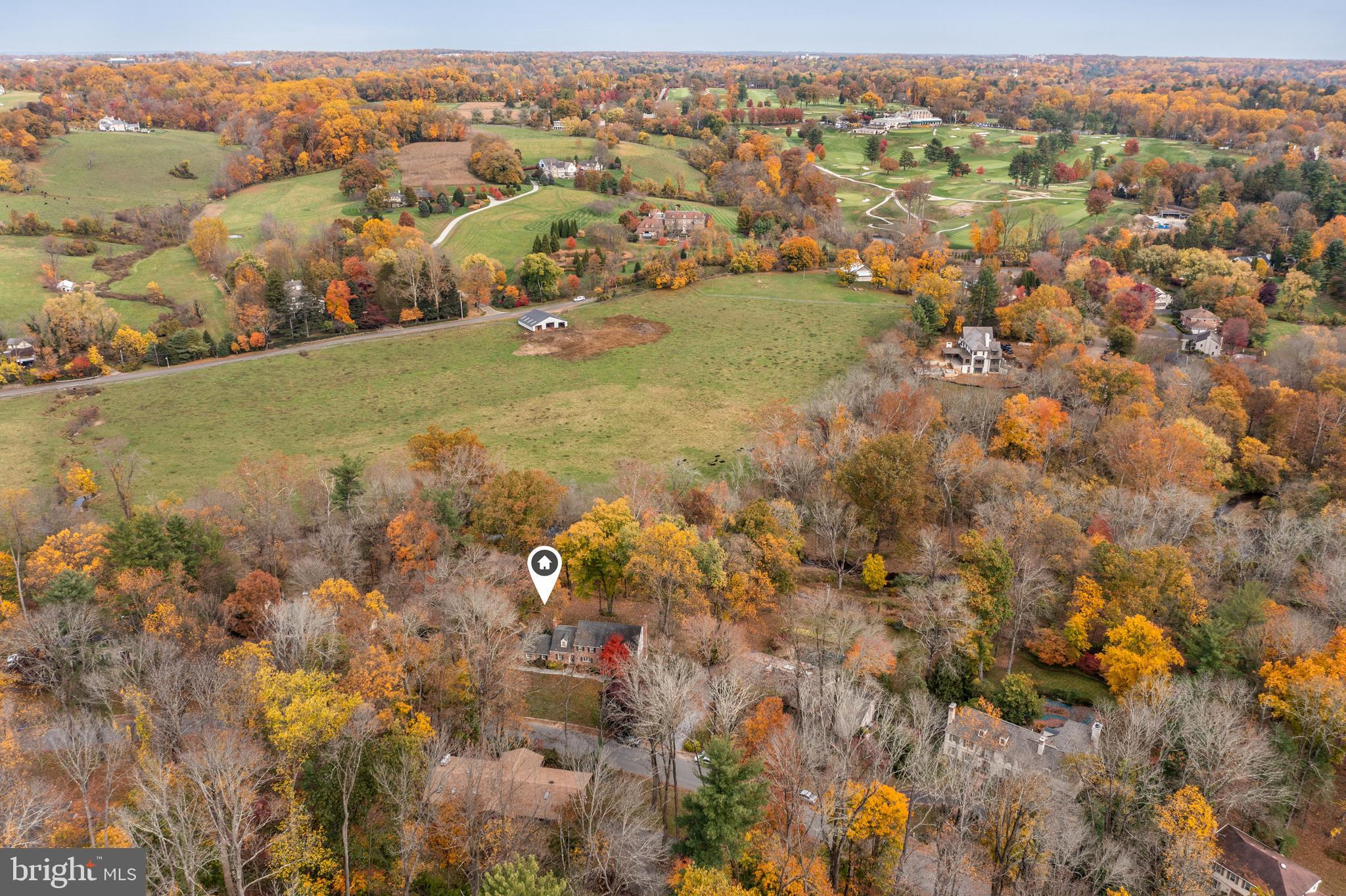664 Malin Road Newtown Square, PA 19073 - Photo 42 of 42 Aerial View.