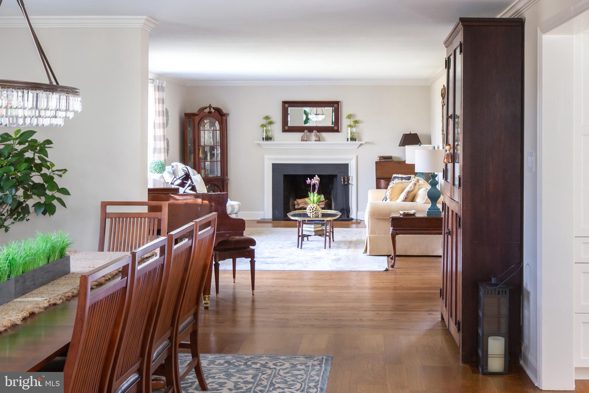 664 Malin Road Newtown Square, PA 19073 - Photo 6 of 42 View of Living Room from Dining Room.