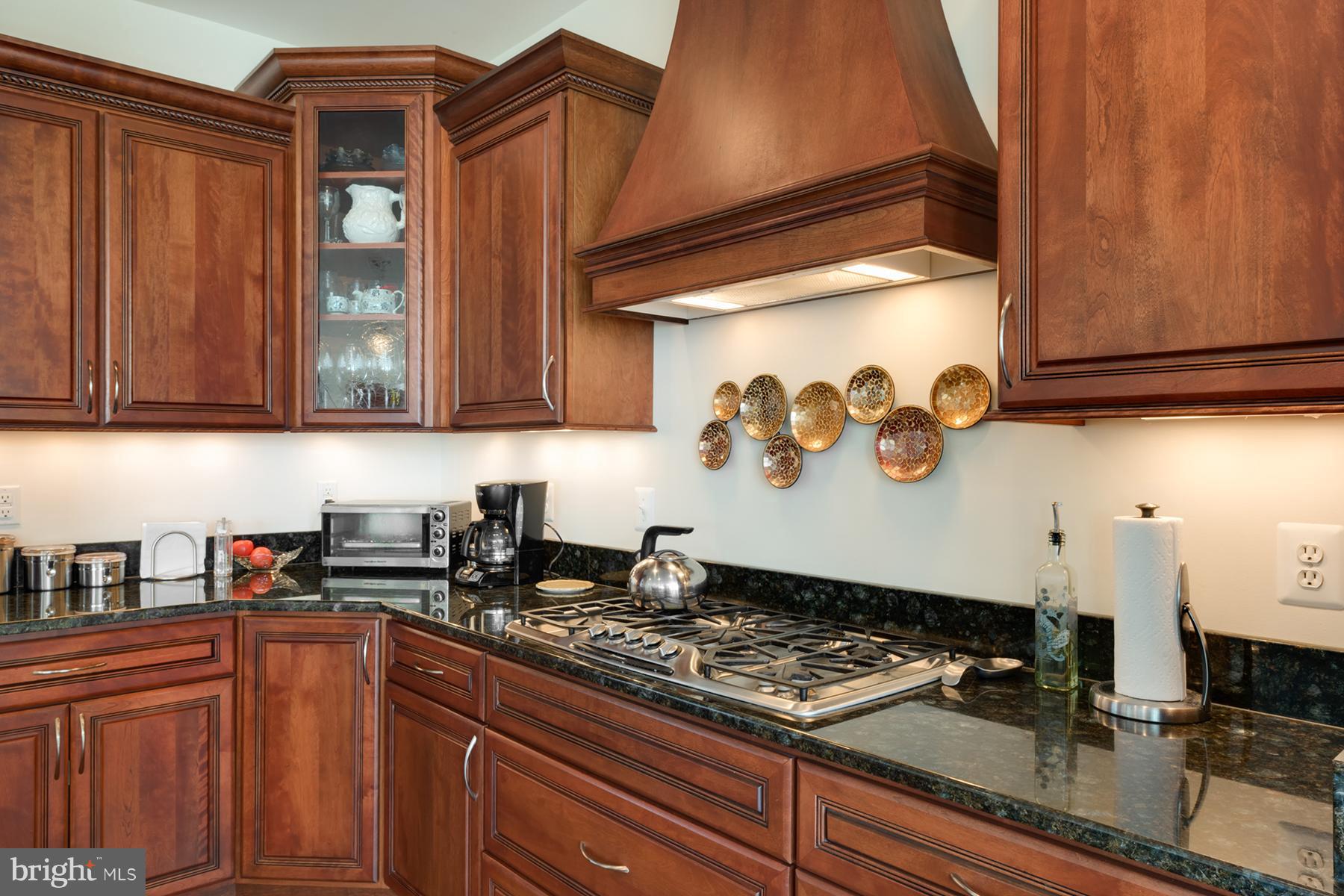 3745 Thomas Point Road Annapolis, MD 21403 - Photo 11 of 26 5-burner gas cooktop and granite counters