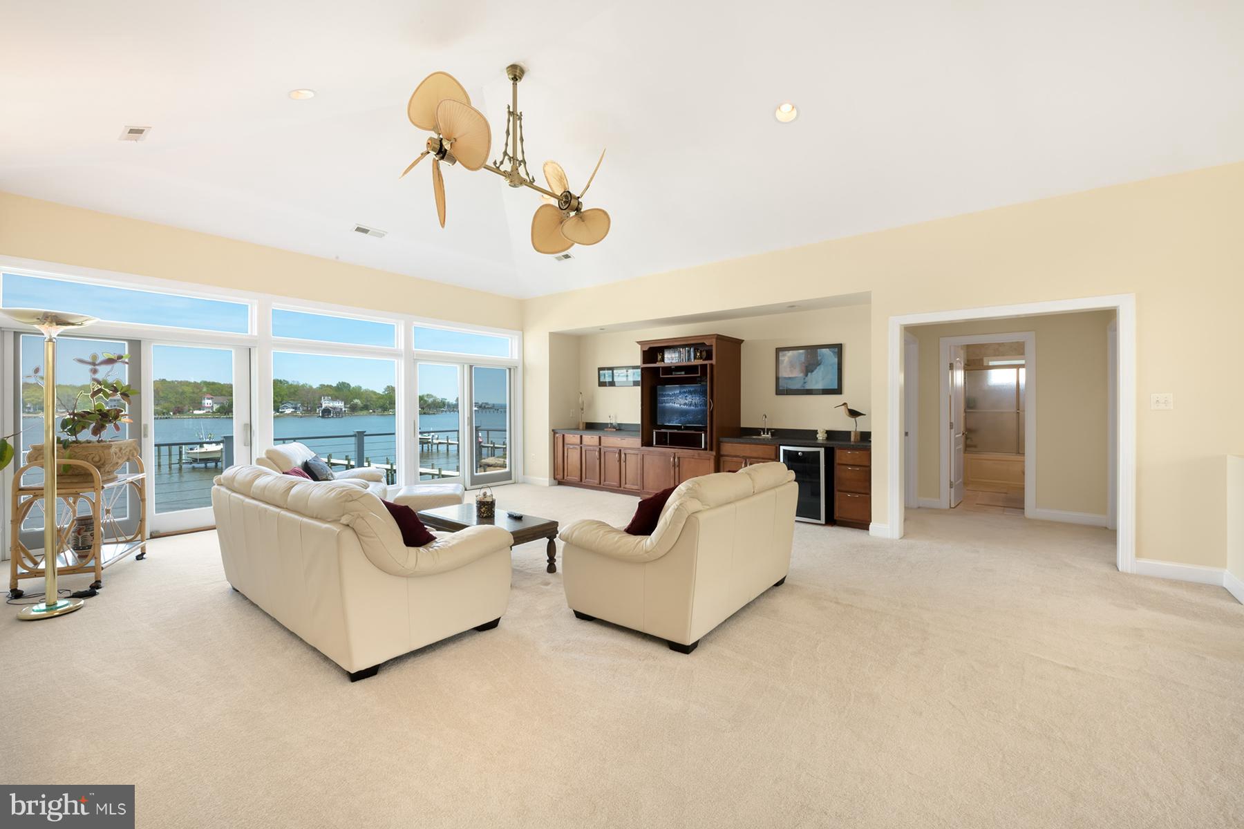 3745 Thomas Point Road Annapolis, MD 21403 - Photo 18 of 26 Upstairs family room has a private deck