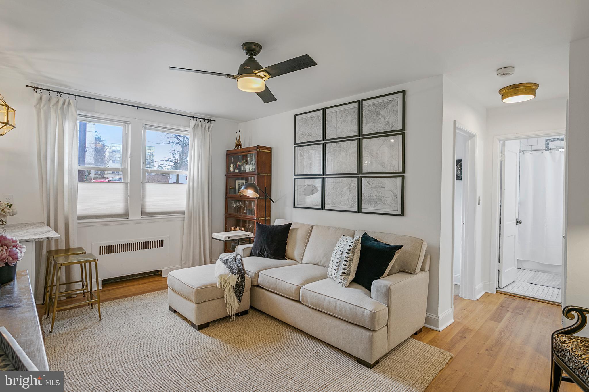 4029 Benton Street Northwest, Unit 101 Washington, DC 20007 - Photo 3 of 28 Living Area