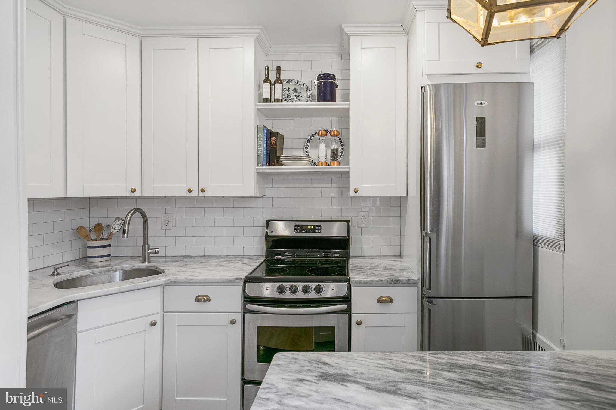 4029 Benton Street Northwest, Unit 101 Washington, DC 20007 - Photo 6 of 28 2017 Kitchen Renovation