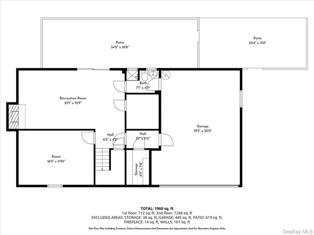 a picture of a floor plan