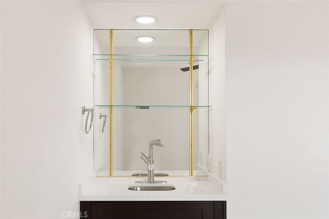 a bathroom with a sink