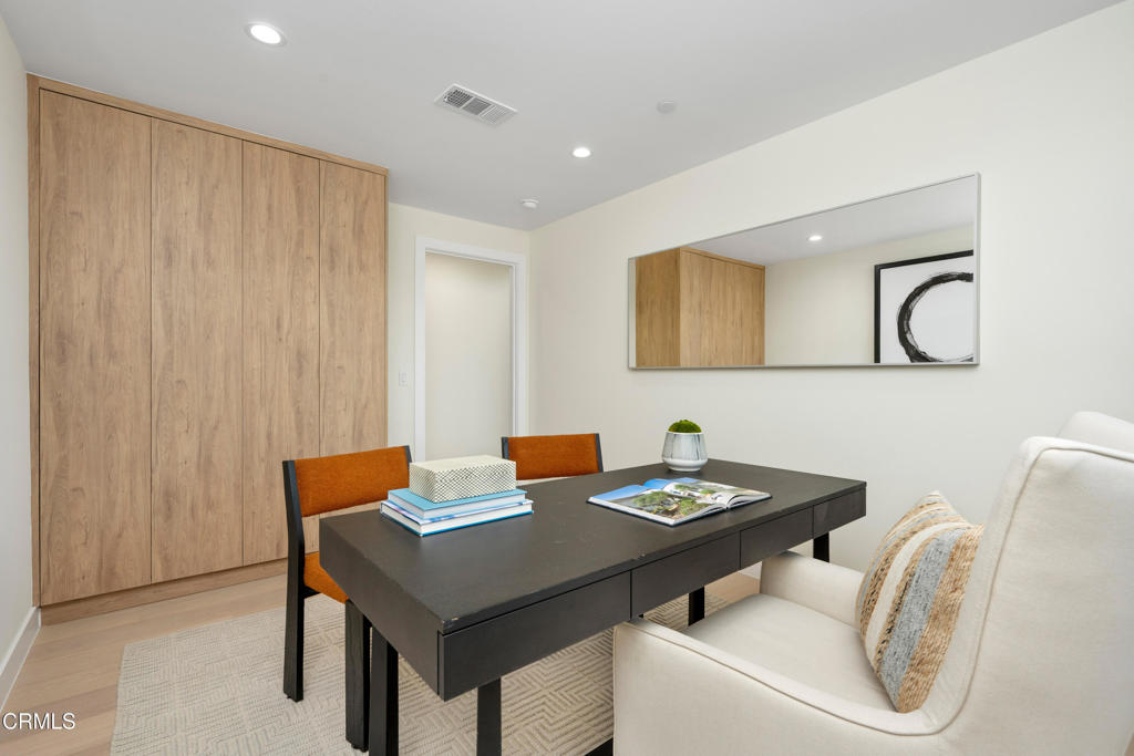 875 San Simeon Road Arcadia, CA 91007 - Photo 23 of 60 a view of a workspace with furniture and bathroom