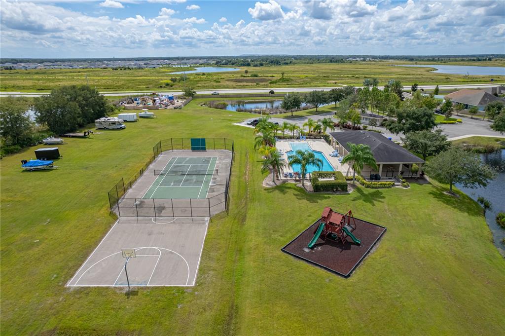 4734 Lathloa Loop Lakeland, FL 33811 - Photo 78 of 87 a view of a city with an ocean house swimming pool and outdoor space
