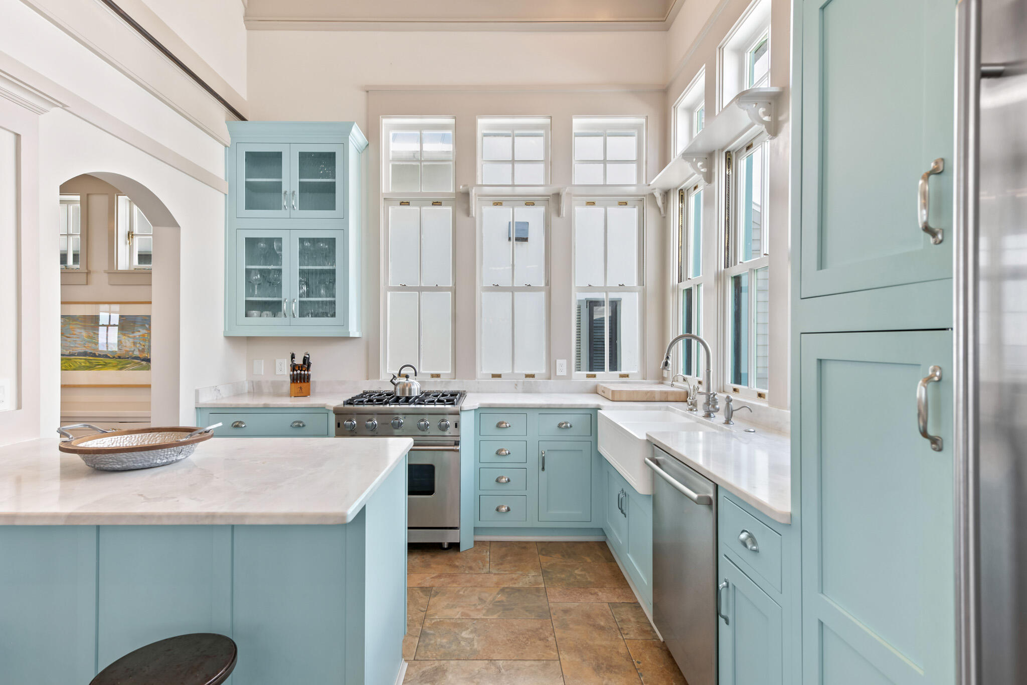 72 Windward Lane Inlet Beach, FL 32461 - Photo 27 of 88 a kitchen with a sink stove and cabinets