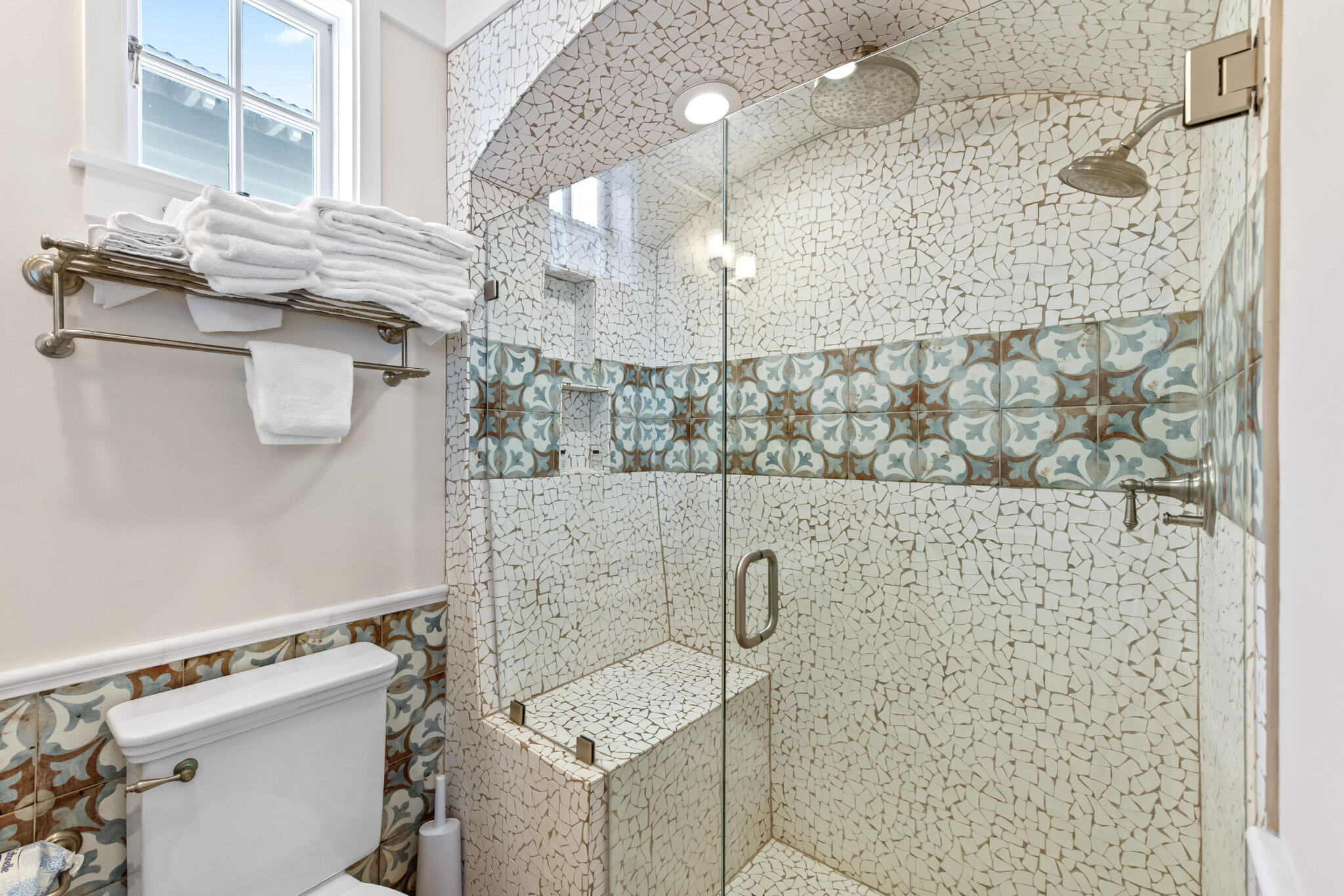 72 Windward Lane Inlet Beach, FL 32461 - Photo 37 of 88 a bathroom with a shower a toilet and sink