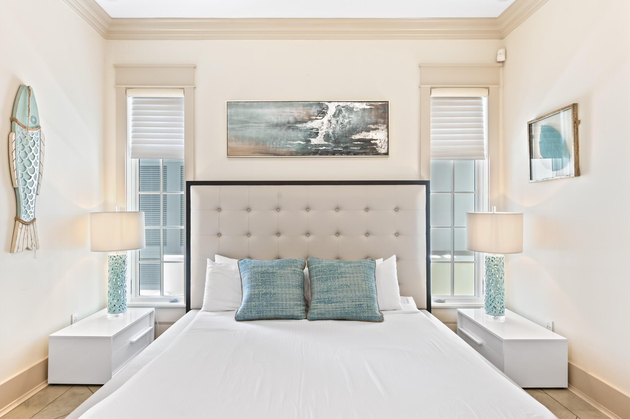 72 Windward Lane Inlet Beach, FL 32461 - Photo 8 of 88 a bedroom with a bed and a painting on the wall