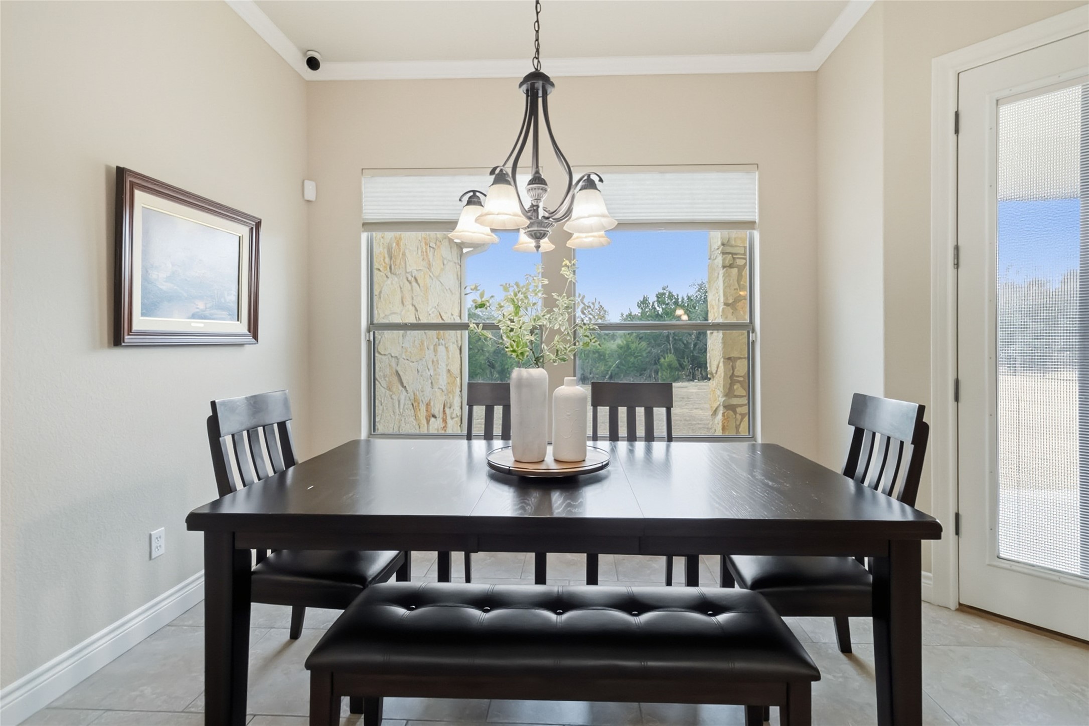 108 Standing Oak Drive Georgetown, TX 78633 - Photo 14 of 37 Additional dining angle with views to the spacious backyard.