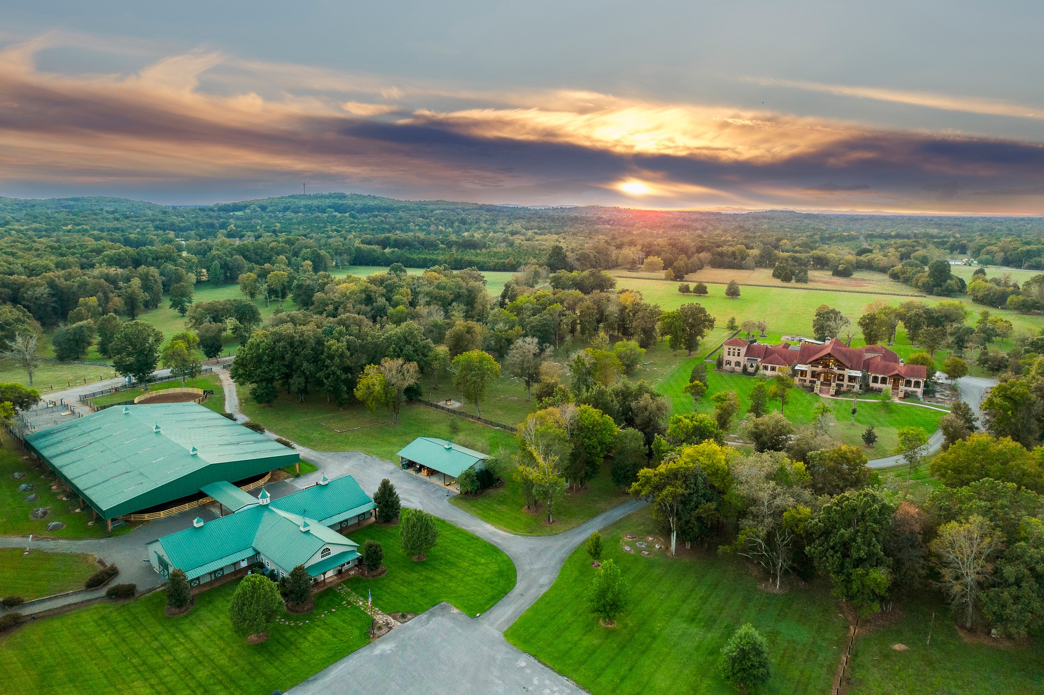 4760 Sharpsville Road Murfreesboro, TN 37130 - Photo 2 of 50 an aerial view of a house with a garden