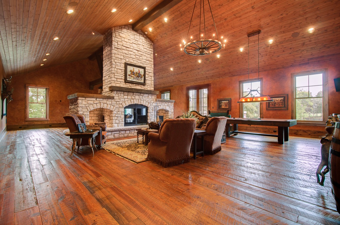 4760 Sharpsville Road Murfreesboro, TN 37130 - Photo 24 of 50 a living room with fireplace furniture and a wooden floor