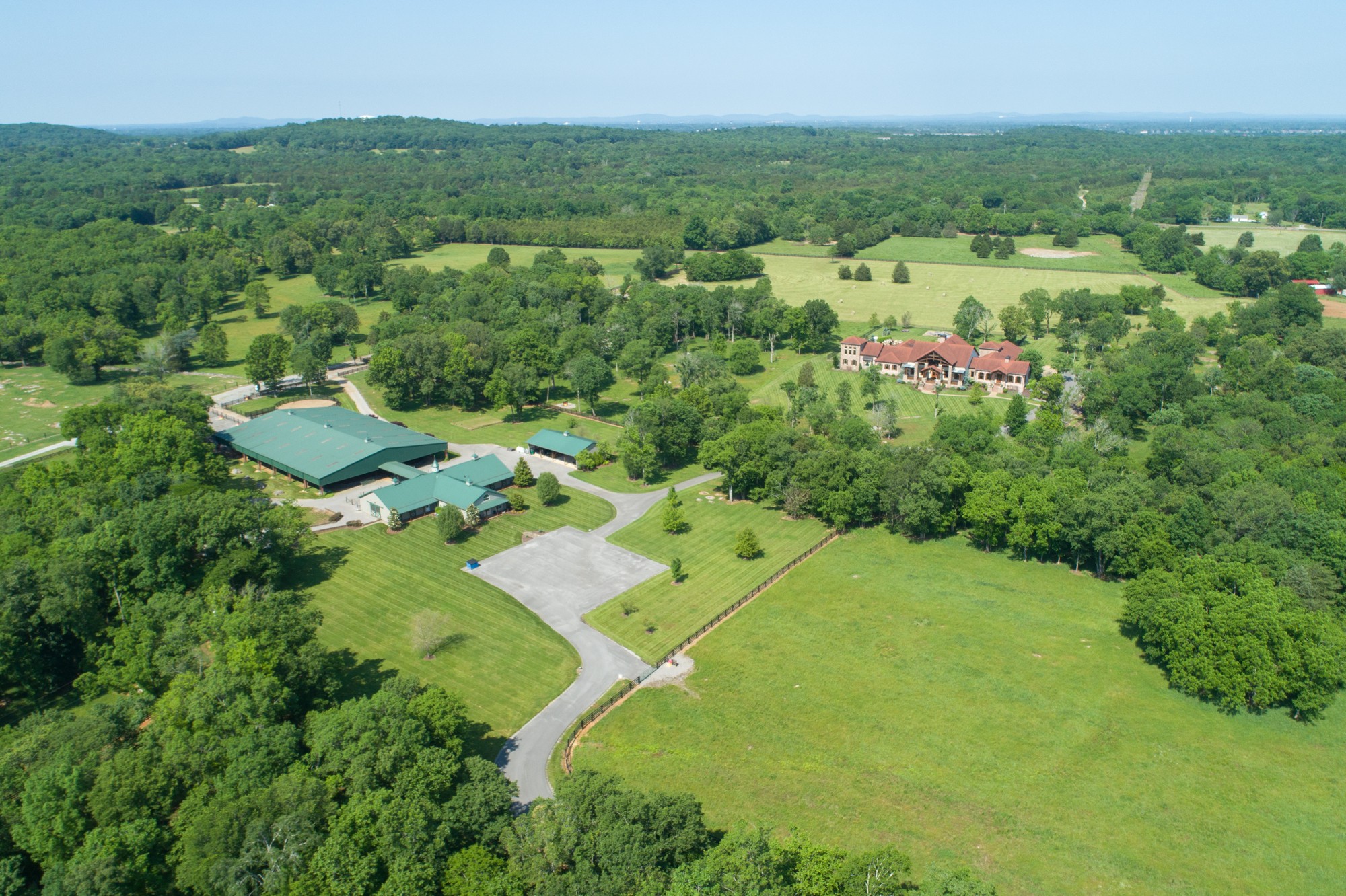 4760 Sharpsville Road Murfreesboro, TN 37130 - Photo 50 of 50 an aerial view of residential houses with outdoor space and trees all around