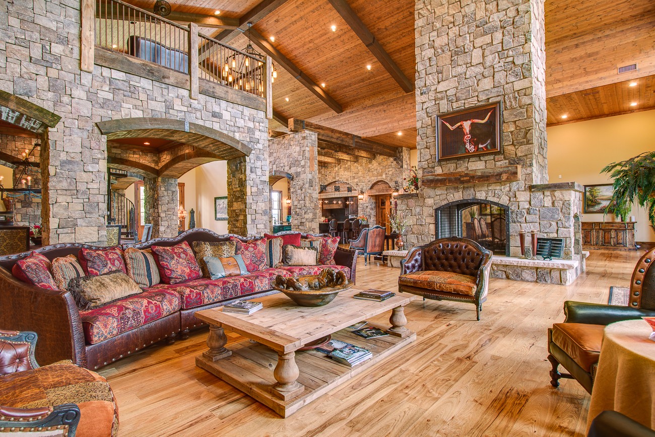 4760 Sharpsville Road Murfreesboro, TN 37130 - Photo 10 of 50 a outdoor living space with patio furniture and a fireplace
