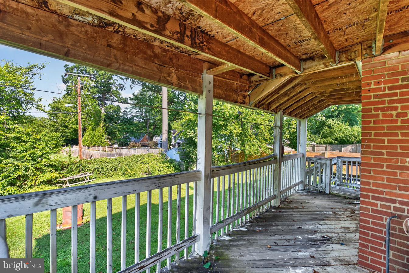 2934 Johnson Road Falls Church, VA 22042 - Photo 3 of 15 Covered wraparound deck with views