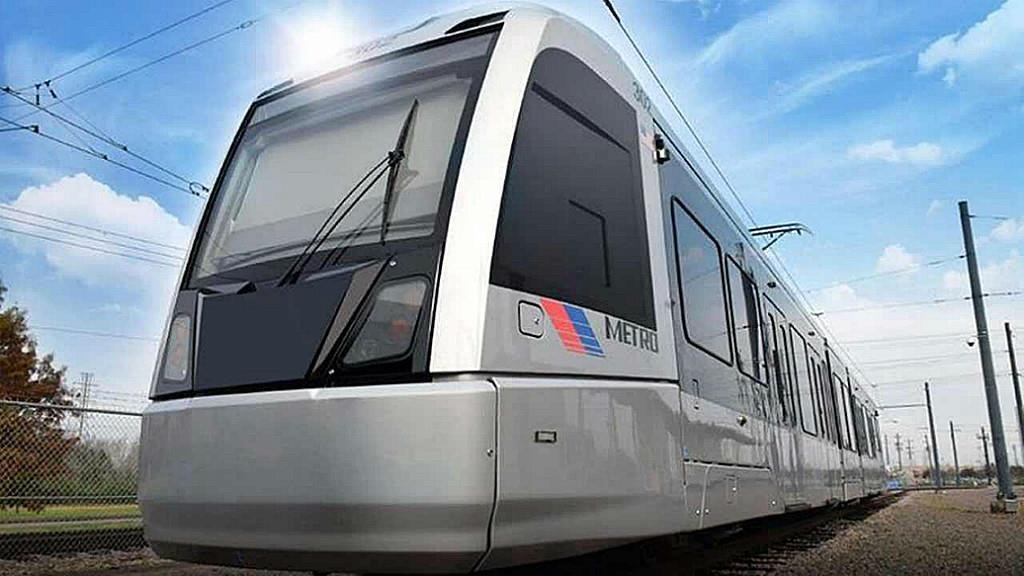 2001 Holcombe Boulevard, Unit 404 Houston, TX 77030 - Photo 25 of 33 This photo shows a modern metro train, suggesting proximity to public transportation. This can offer convenient commuting options for potential home buyers.