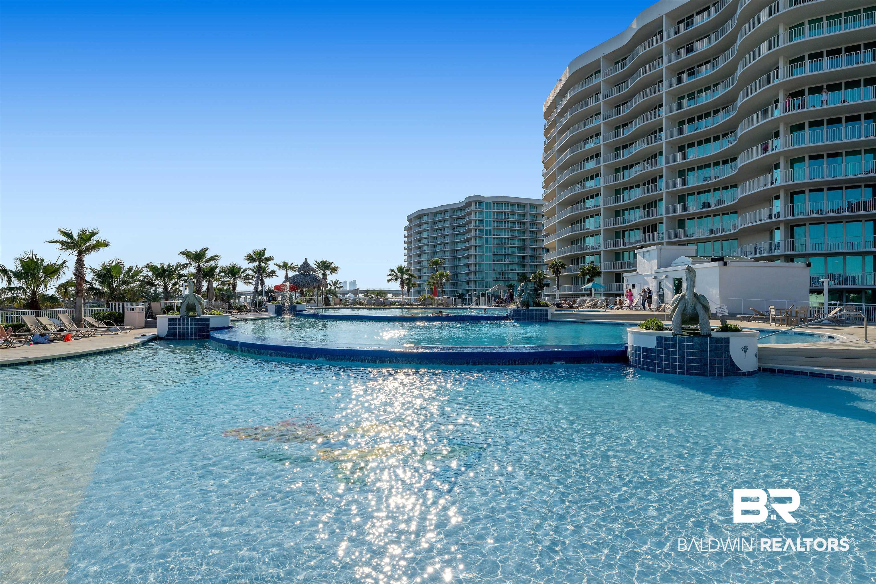 28107 Perdido Beach Boulevard, Unit DPH06 Orange Beach, AL 36561 - Photo 55 of 70 View of pool with pool water feature