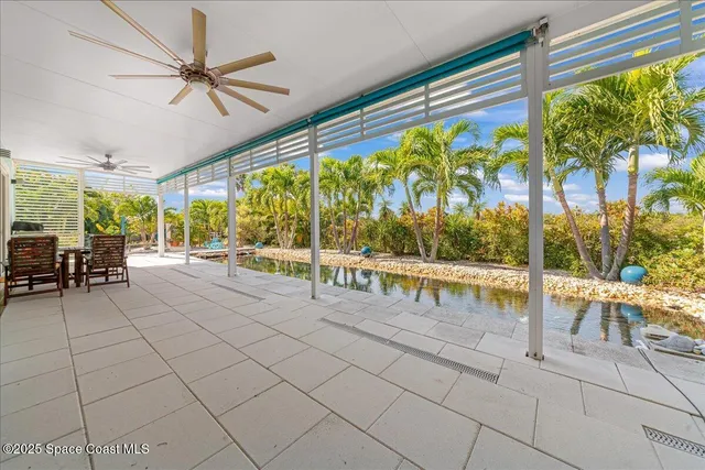 a view of a backyard of a house