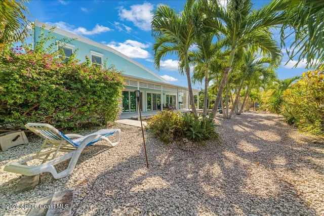 a view of a house with a patio