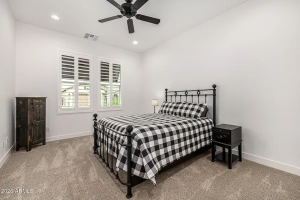 a room with furniture