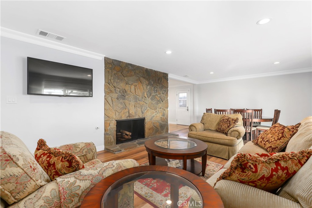 3810 Startouch Drive Pasadena, CA 91107 - Photo 17 of 53 a living room with furniture and a fireplace