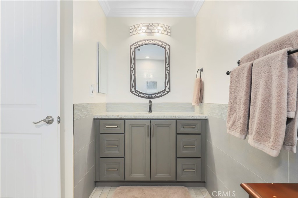 3810 Startouch Drive Pasadena, CA 91107 - Photo 29 of 53 a bathroom with a sink and a mirror