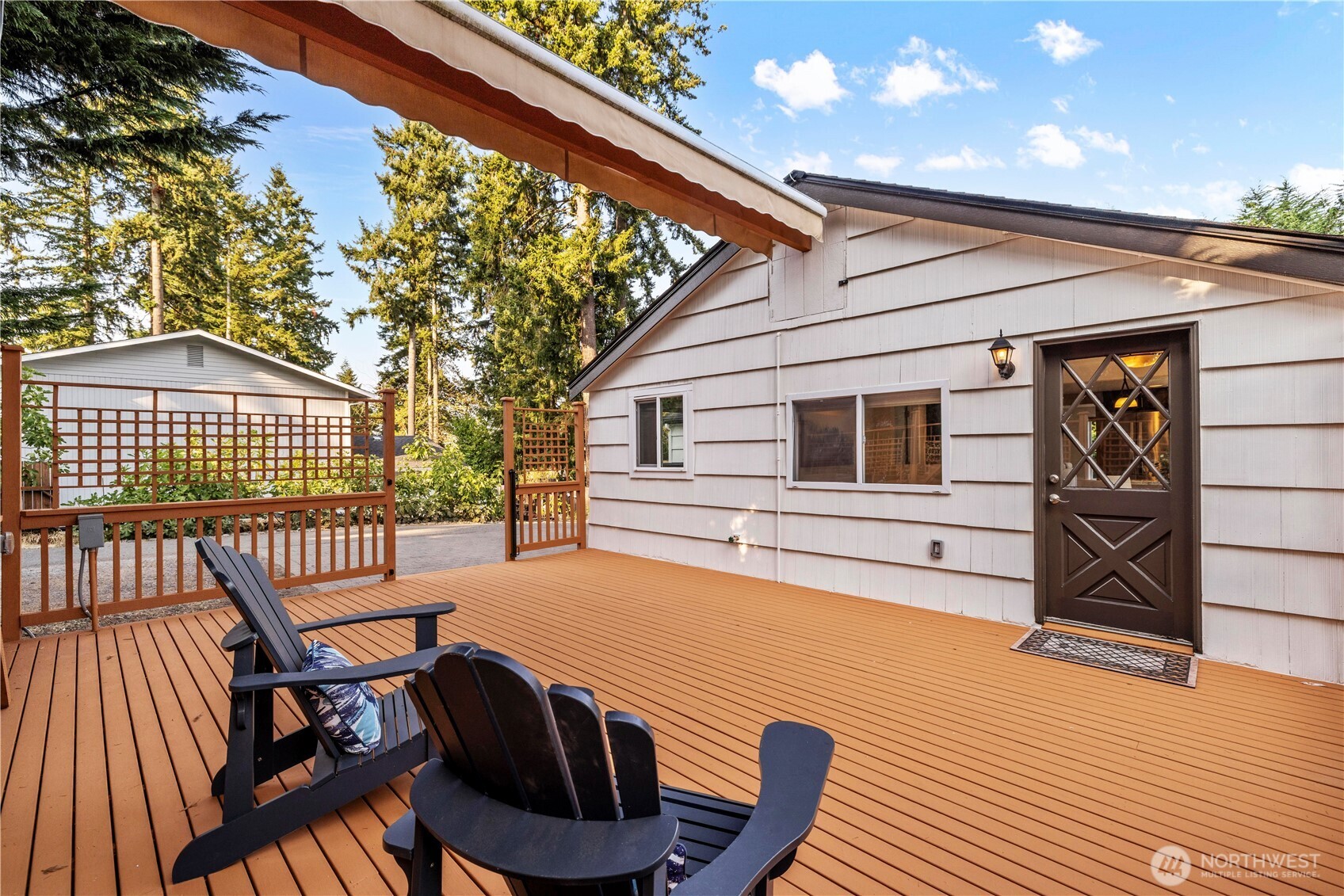 15245 Fremont Avenue North Shoreline, WA 98133 - Photo 22 of 28 a outdoor view with a sitting space